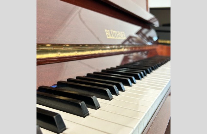 Bluthner Polished Mahogany 110 Upright Silent Piano, Used - All Inclusive Premium Package (SN:143037) - Image 8